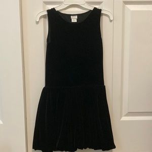 Plain Black Dress Girls Size 7-8